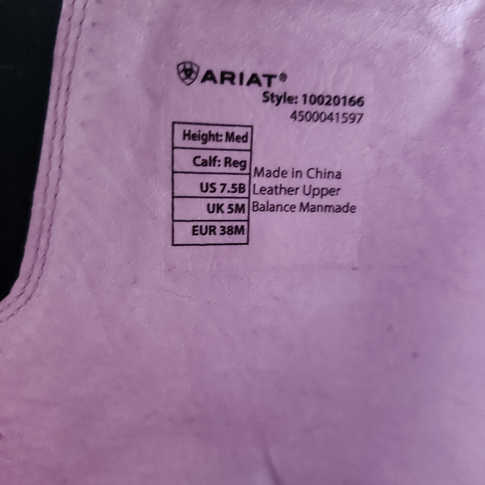 Ariat Black Field Boots - Picture 7 of 7